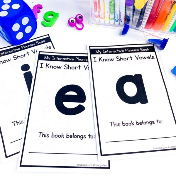 interactive cvc word books