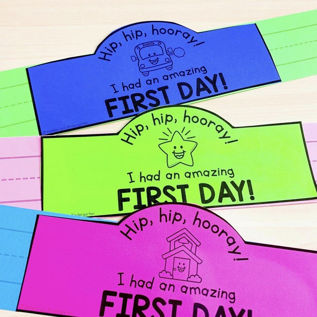 making the free first day of school crowns