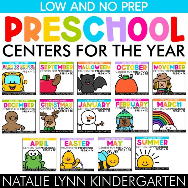 preschool-and-pre-k-math-and-literacy-centers-for-the-year-bundle