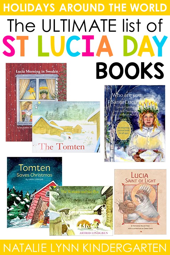 St Lucia Day Christmas holidays around the world picture books for kids