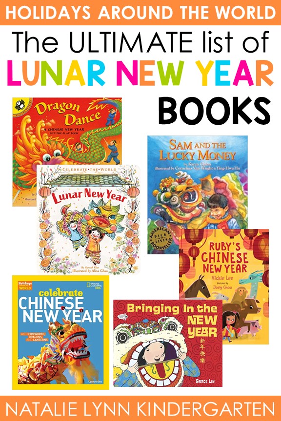 Chinese lunar new year holidays around the world picture books for kids