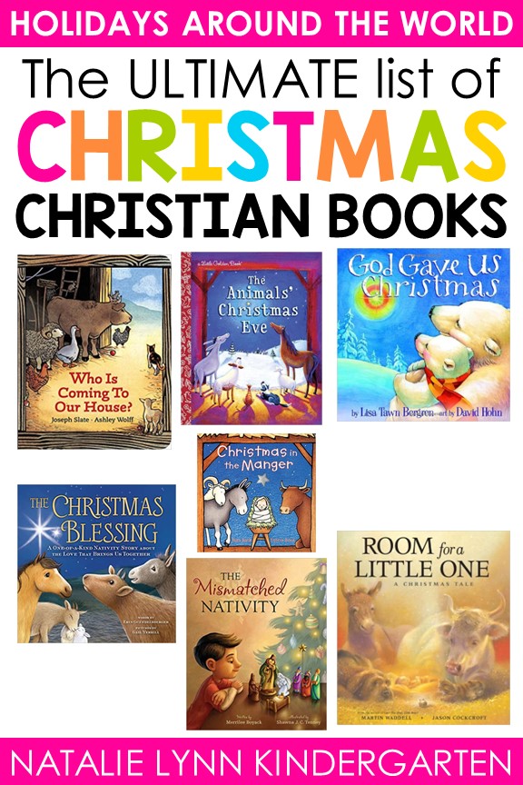 Religious Christian Christmas picture books for kids