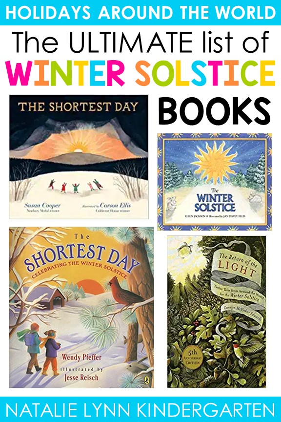 Winter solstice holidays around the world picture books for kids