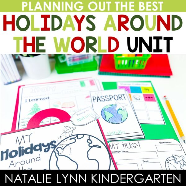 Holidays Around the World Unit Kindergarten 1st 2nd grade