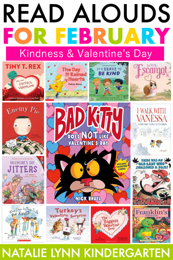 Read alouds for February Kindness and Valentines Day