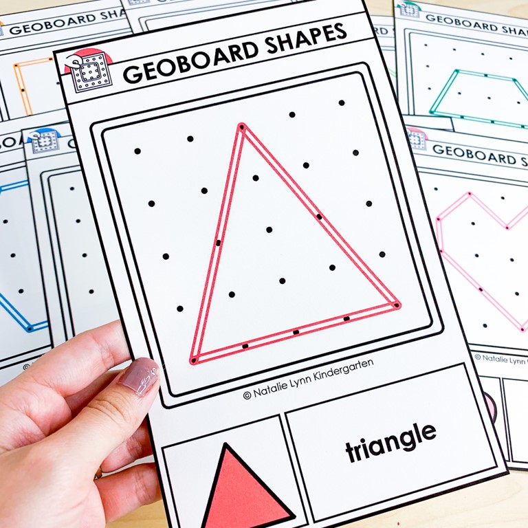 Double sided polygon geoboard - Montessori geometry board - Plane Geo –  MirusToys