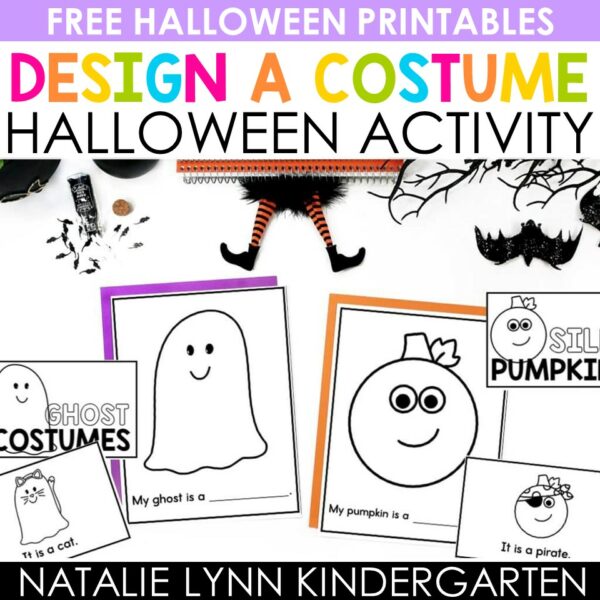 Free Halloween Printables Design a Costume Halloween Activity - Natalie Lynn Kindergarten