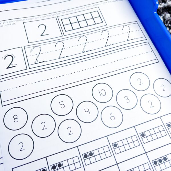 Number and Handwriting Practice Pages - Natalie Lynn Kindergarten